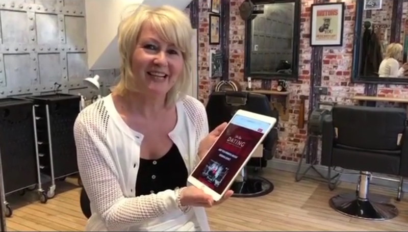 Surrey Live –  hairdresser launches dating site to encourage ‘old style’ romance