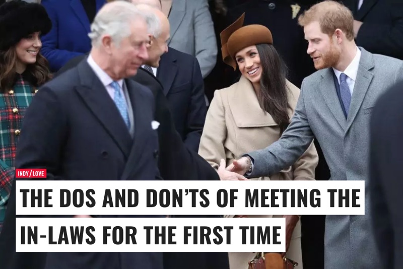 The dos and don’ts of meeting the in-laws for the first time