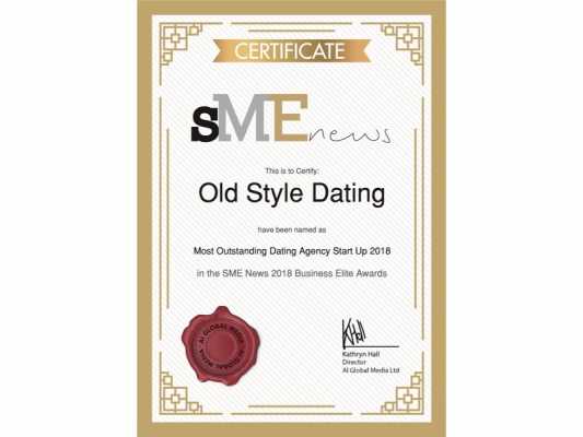 Voted Most Outstanding Dating Agency 2018