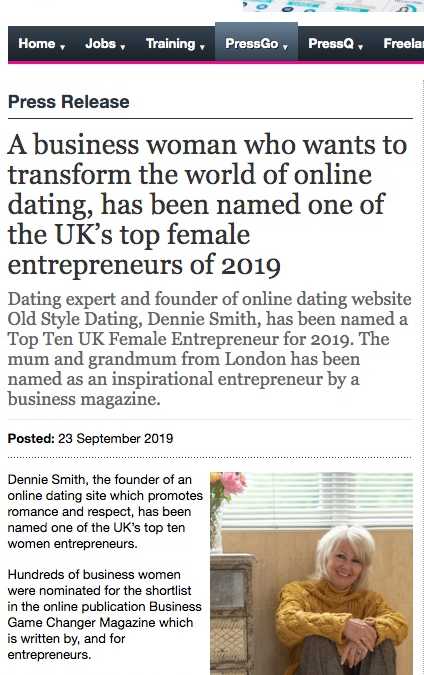 Journalism.co.uk – A business woman who wants to transform the world of online dating