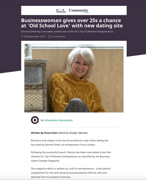 In Your Area – Sept. 30 2019