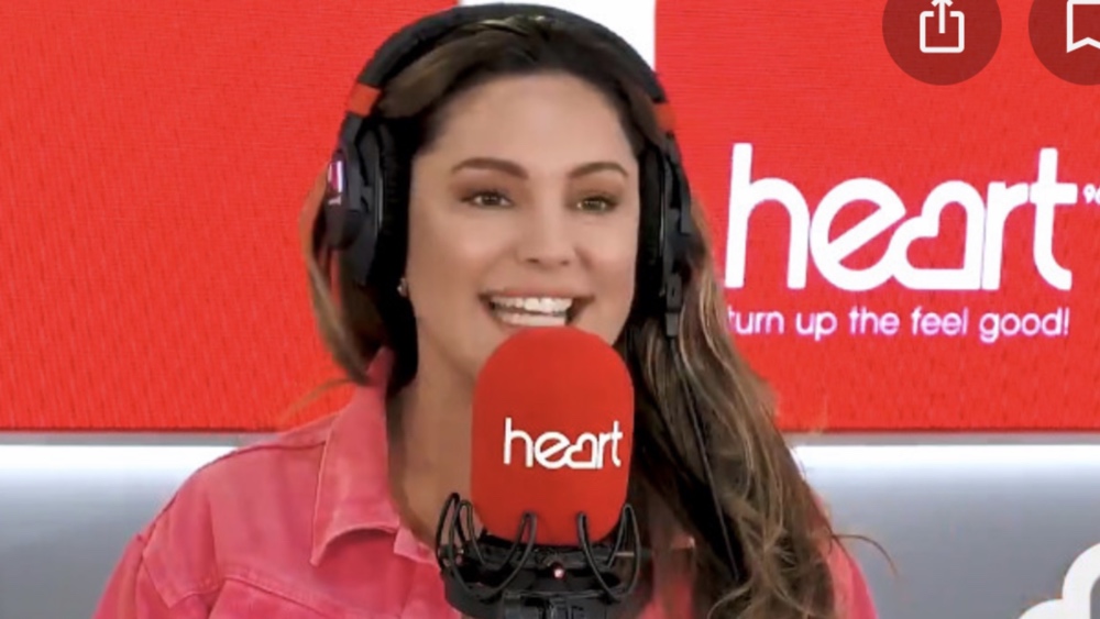 Dennie on Heart Radio chatting Kelly Brook and JK