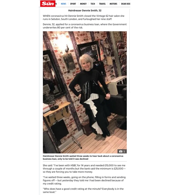 The Sun – Small Business Owners